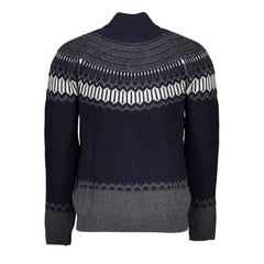 Gant Elegant Long Sleeve Zip Cardigan in Blue -   -  Gant.