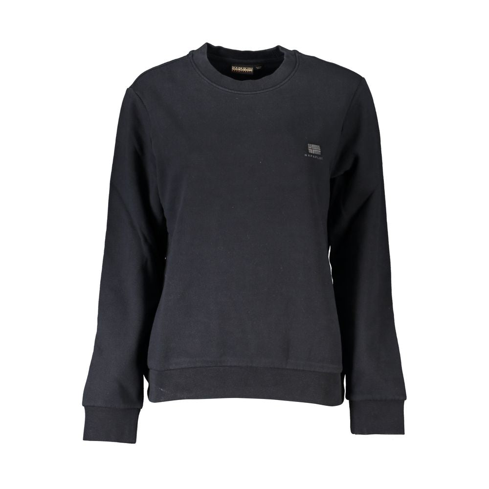 Napapijri Black Cotton Women Sweater -   -  Napapijri.