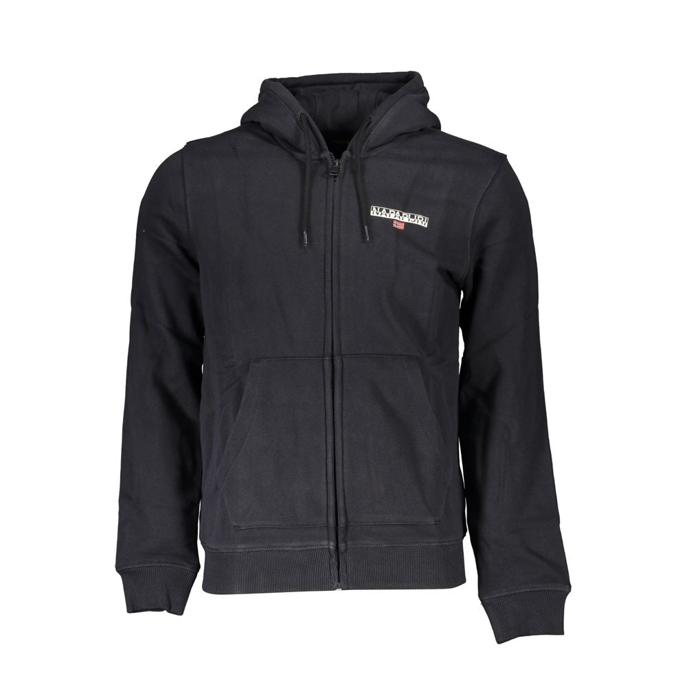 Napapijri Black Cotton Men Sweater -   -  Napapijri.