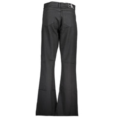 Calvin Klein Sleek Black Organic Bootcut Denim -   -  Calvin Klein.