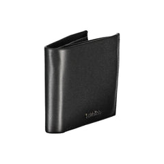 Calvin Klein Sleek Black Leather Wallet for Men -  Wallets for Men -  Calvin Klein.