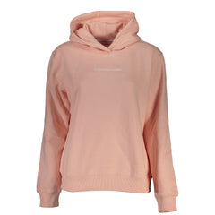 Calvin Klein Chic Pink Hooded Fleece Sweatshirt -   -  Calvin Klein.