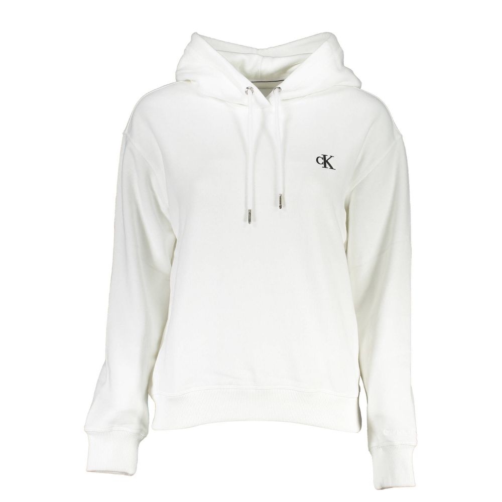 Calvin Klein White Cotton Sweater -   -  Calvin Klein.