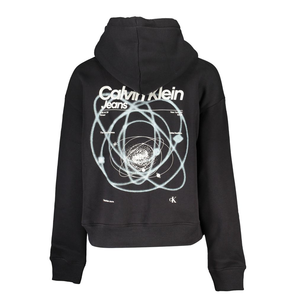 Calvin Klein Sleek Hooded Fleece Sweatshirt with Embroidery -   -  Calvin Klein.