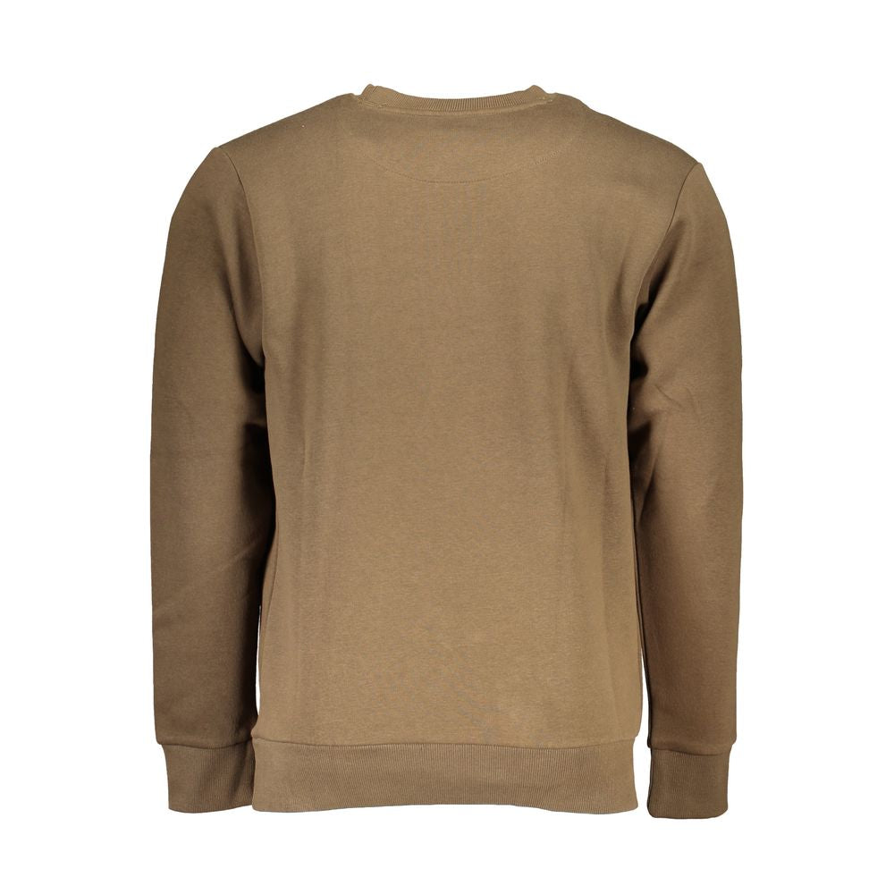 U.S. Grand Polo Brown Cotton Sweater -   -  U.S. Grand Polo.