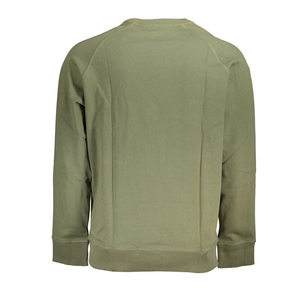Timberland Classic Green Brushed Crew Neck Sweatshirt -   -  Timberland.