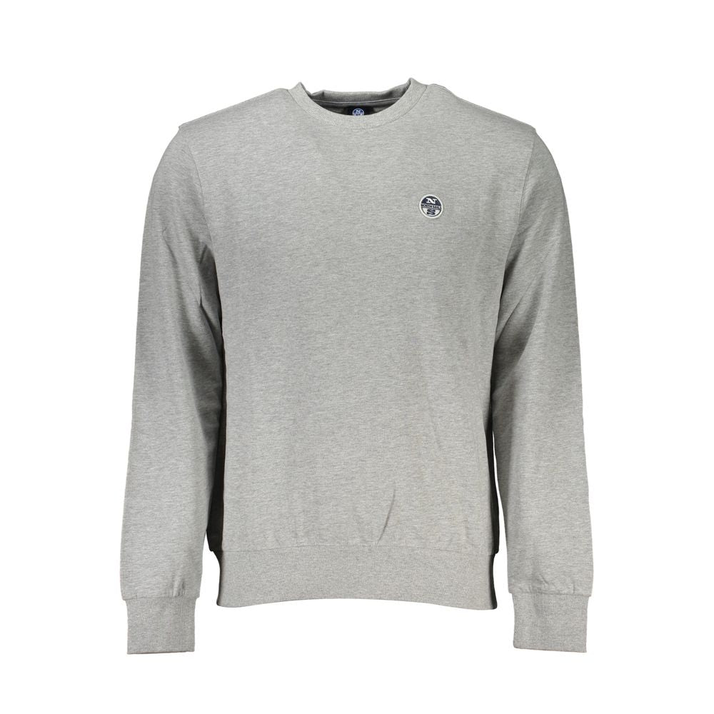 North Sails Gray Cotton Sweater -   -  North Sails.