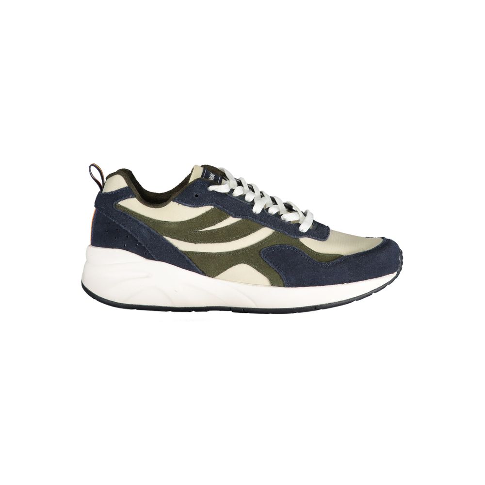 K-WAY Sleek Blue Sneakers with Contrast Details -   -  K-WAY.