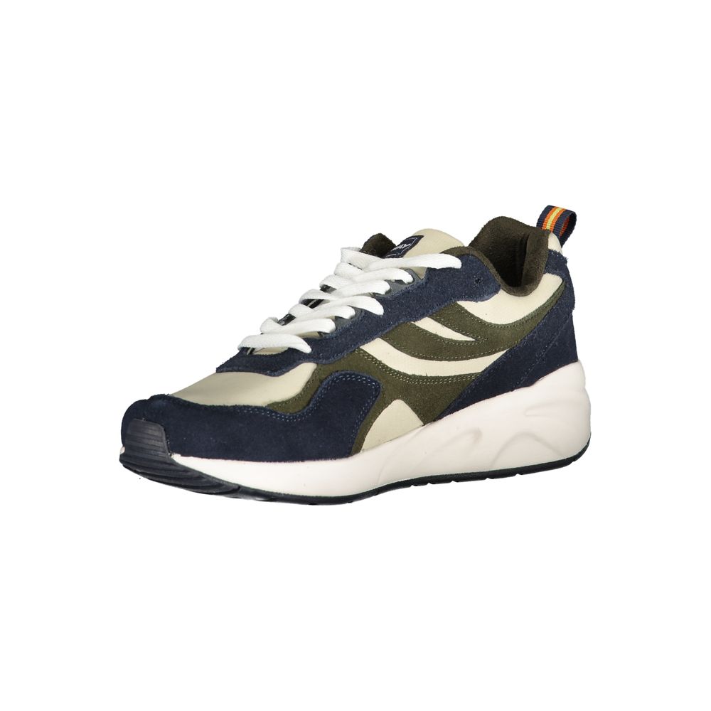K-WAY Sleek Blue Sneakers with Contrast Details -   -  K-WAY.