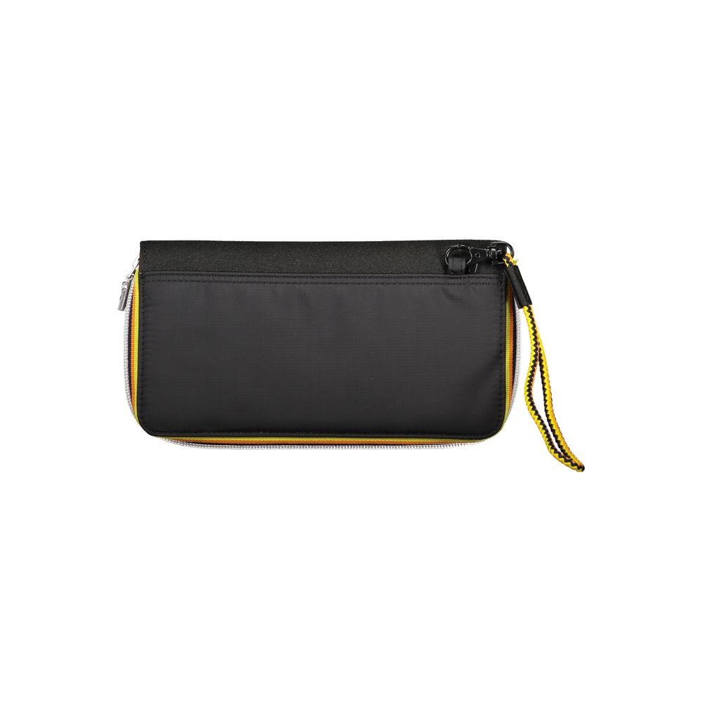 K-WAY Sleek Black Polyamide Wallet with Coin Purse -   -  K-WAY.