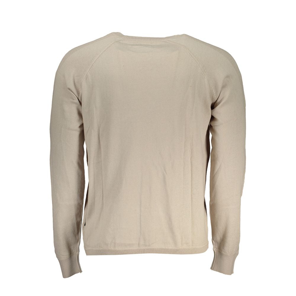 Napapijri Chic Beige Long Sleeve Crew Neck Sweater -   -  Napapijri.