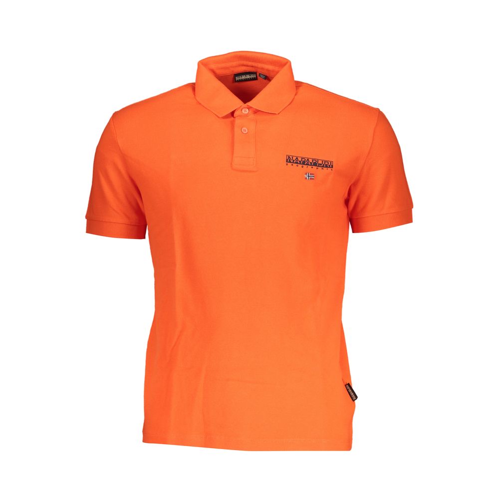 Napapijri Pink Contrast Detail Polo Shirt -   -  Napapijri.