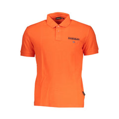 Napapijri Pink Contrast Detail Polo Shirt -   -  Napapijri.