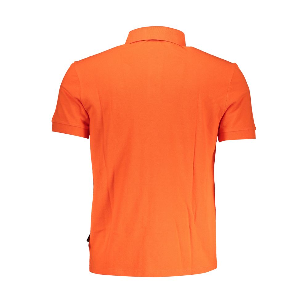 Napapijri Pink Contrast Detail Polo Shirt -   -  Napapijri.