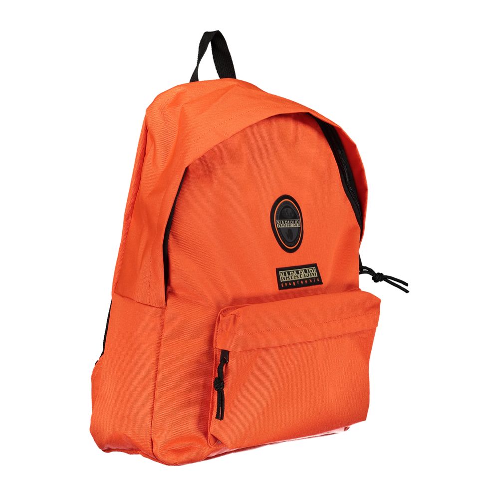 Napapijri Eco-Chic Orange Backpack with Logo Design -  Luxury Backpacks for Women -  Napapijri.
