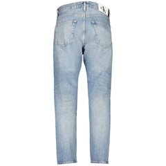 Calvin Klein Light Blue Cotton Men Jeans -   -  Calvin Klein.