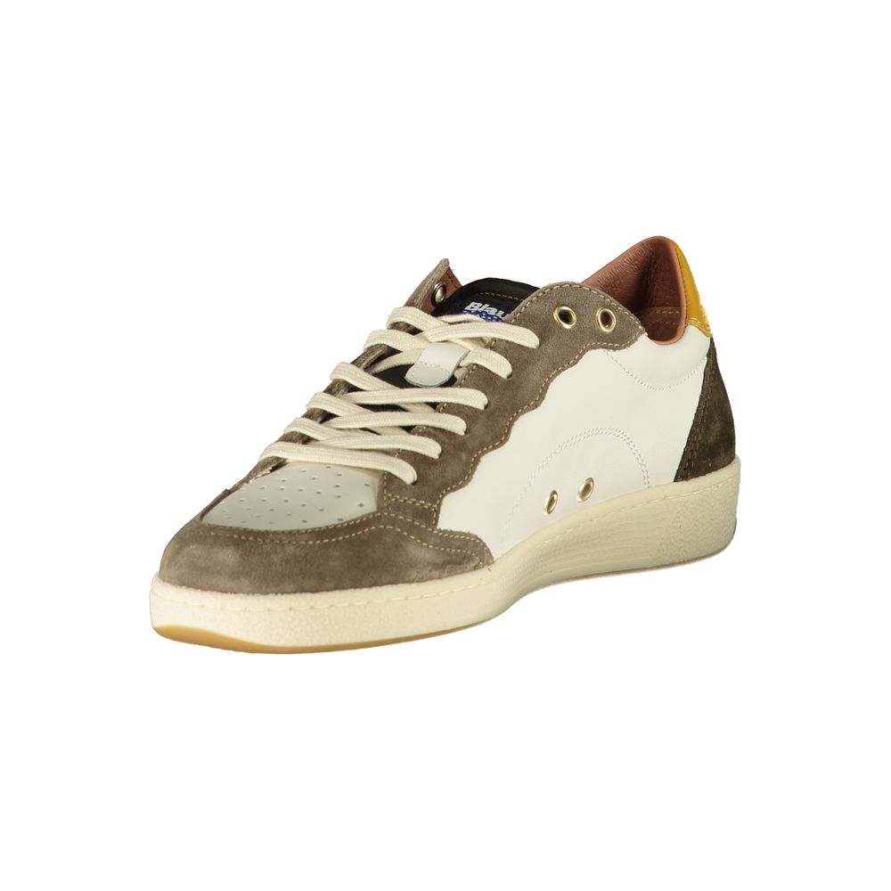 Blauer White Polyester Sneaker -   -  Blauer.