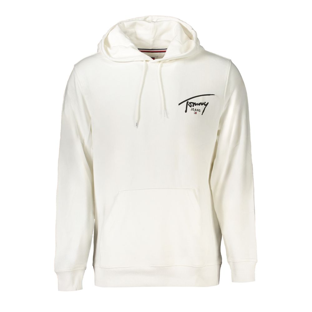 Tommy Hilfiger White Cotton Men Sweater -   -  Tommy Hilfiger.