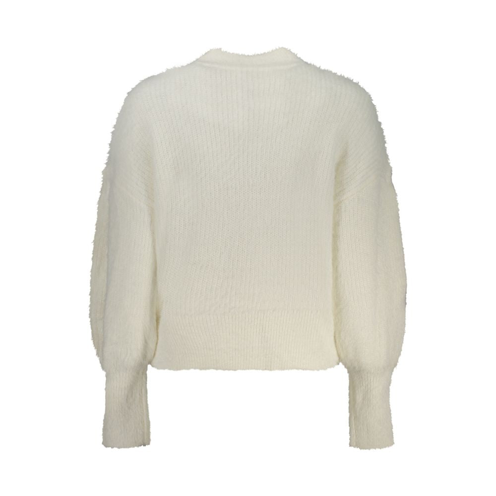 Guess Jeans White Marabou Women Sweater -   -  Guess Jeans.