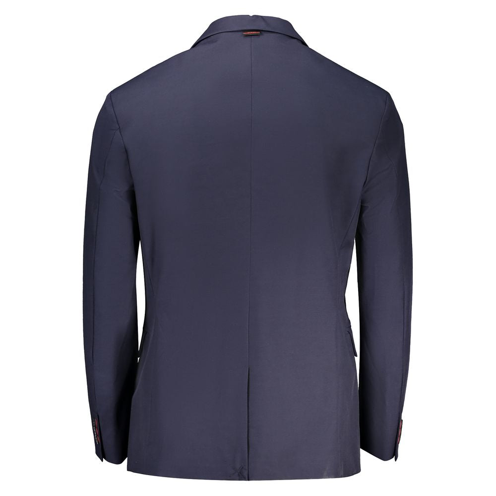Guess Jeans Blue Cotton Jacket -   -  Guess Jeans.