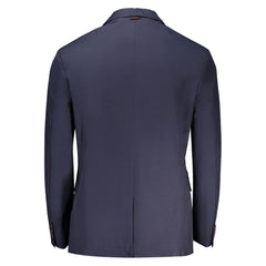 Guess Jeans Blue Cotton Jacket -   -  Guess Jeans.