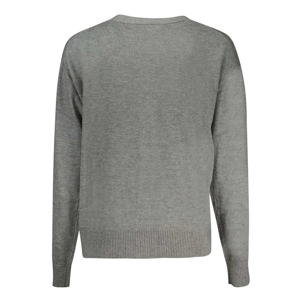 Guess Jeans Gray Polyester Sweater -   -  Guess Jeans.