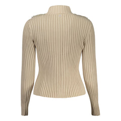 Guess Jeans Beige Polyester Sweater -   -  Guess Jeans.