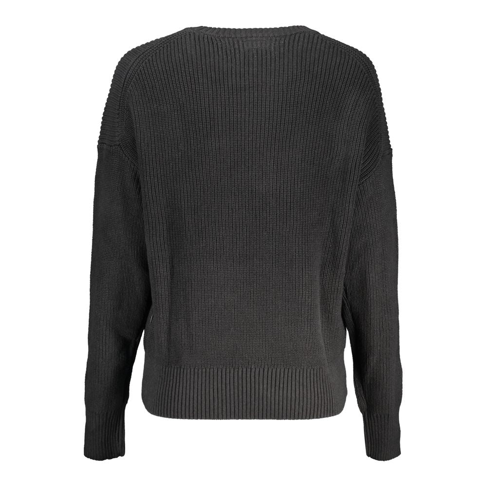 Guess Jeans Black Cotton Sweater -   -  Guess Jeans.