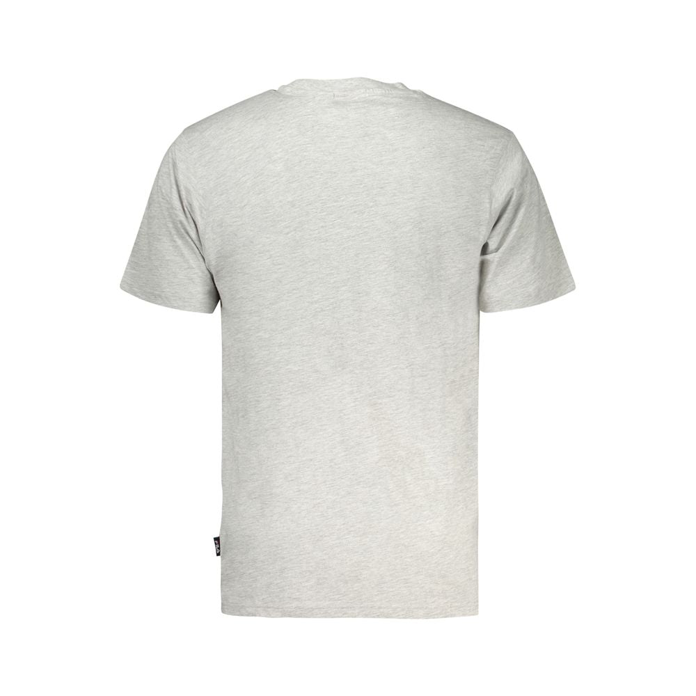 Fila Gray Cotton Men T-Shirt -   -  Fila.