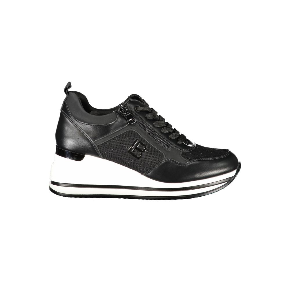 Laura Biagiotti Black Polyester Women Sneaker -   -  Laura Biagiotti.