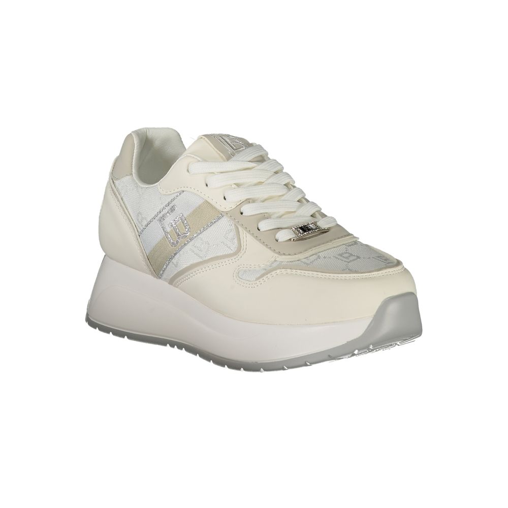 Laura Biagiotti White Polyethylene Women Sneaker -   -  Laura Biagiotti.