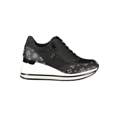 Laura Biagiotti Black Polyester Women Sneaker -   -  Laura Biagiotti.