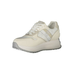 Laura Biagiotti White Polyethylene Women Sneaker -   -  Laura Biagiotti.