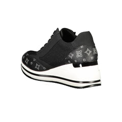 Laura Biagiotti Black Polyester Women Sneaker -   -  Laura Biagiotti.