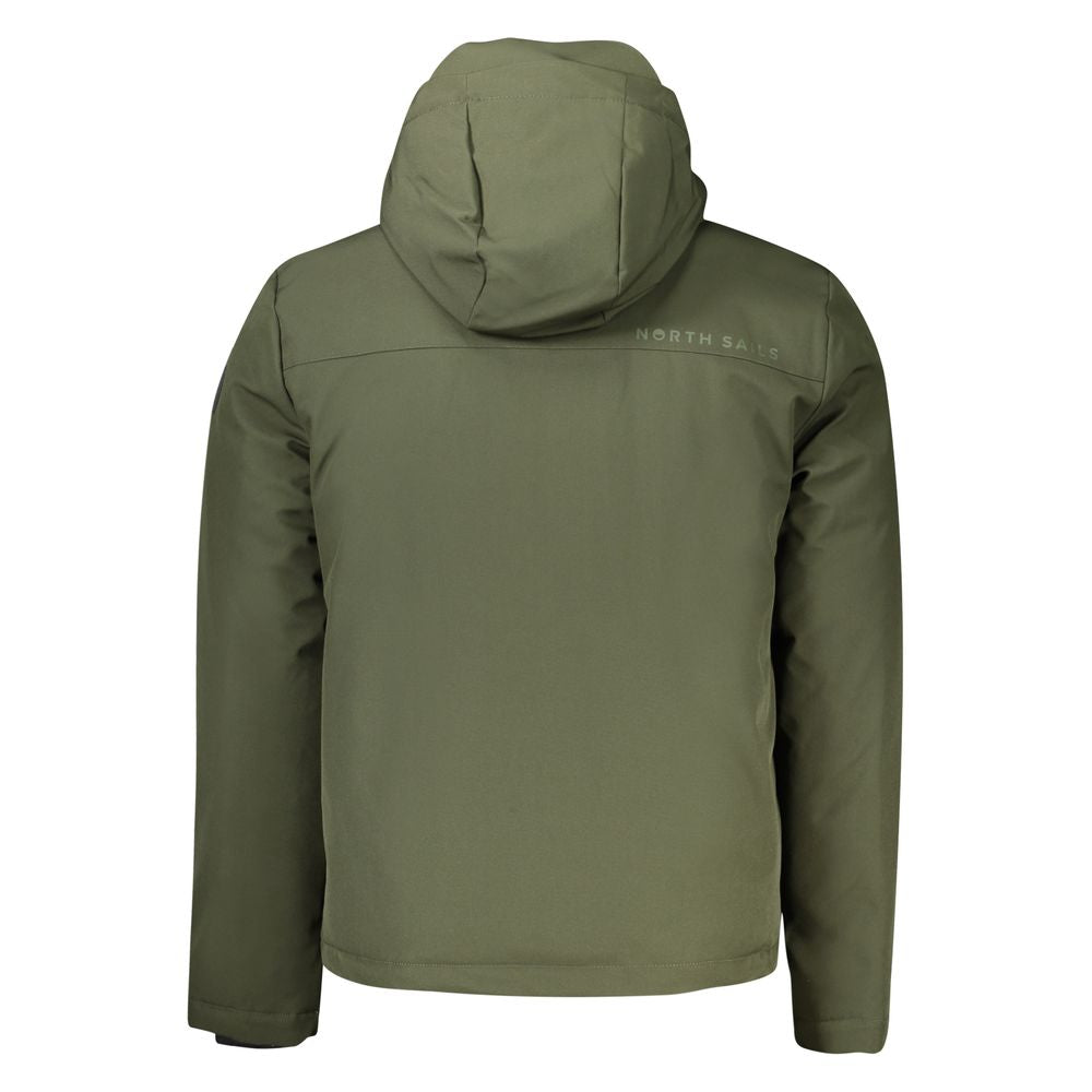 North Sails Green Polyester Men Jacket -   -  North Sails.