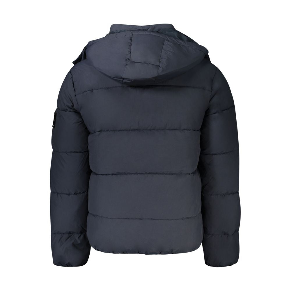 Calvin Klein Blue Polyamide Men Jacket -   -  Calvin Klein.