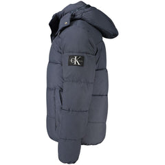 Calvin Klein Blue Polyamide Men Jacket -   -  Calvin Klein.