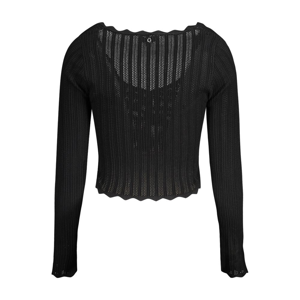 Guess Jeans Black Viscose Women Sweater -   -  Guess Jeans.