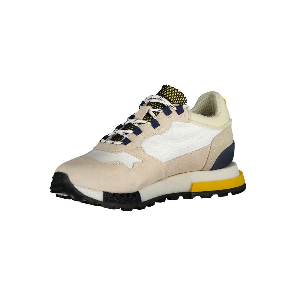 Blauer White Leather Men Sneaker -   -  Blauer.