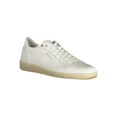 Blauer White Leather Men Sneaker -   -  Blauer.