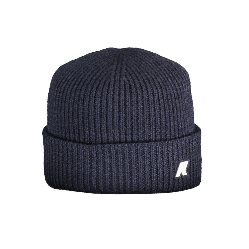 K-WAY Blue Wool Men Cap -   -  K-WAY.