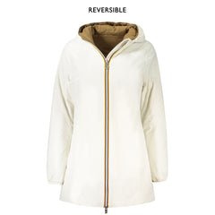 K-WAY White Nylon Women Jacket -   -  K-WAY.