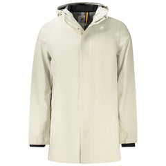 K-WAY Gray Polyester Men Trench Coat -   -  K-WAY.