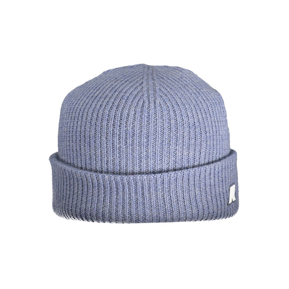 K-WAY Light Blue Wool Men Cap -   -  K-WAY.