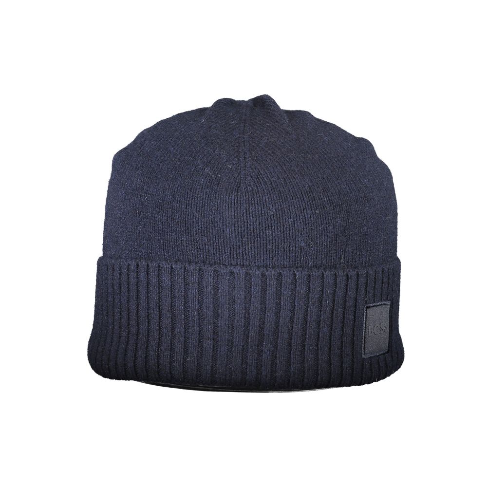Hugo Boss Blue Wool Men Cap -   -  Hugo Boss.