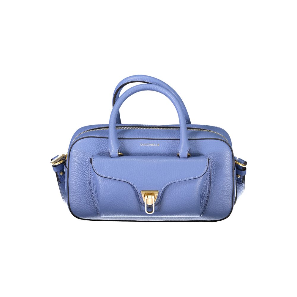 Coccinelle Light Blue Leather Women Handbag -   -  Coccinelle.