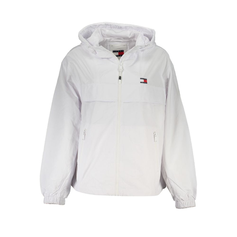 Tommy Hilfiger White Polyamide Jackets & Coat -   -  Tommy Hilfiger.