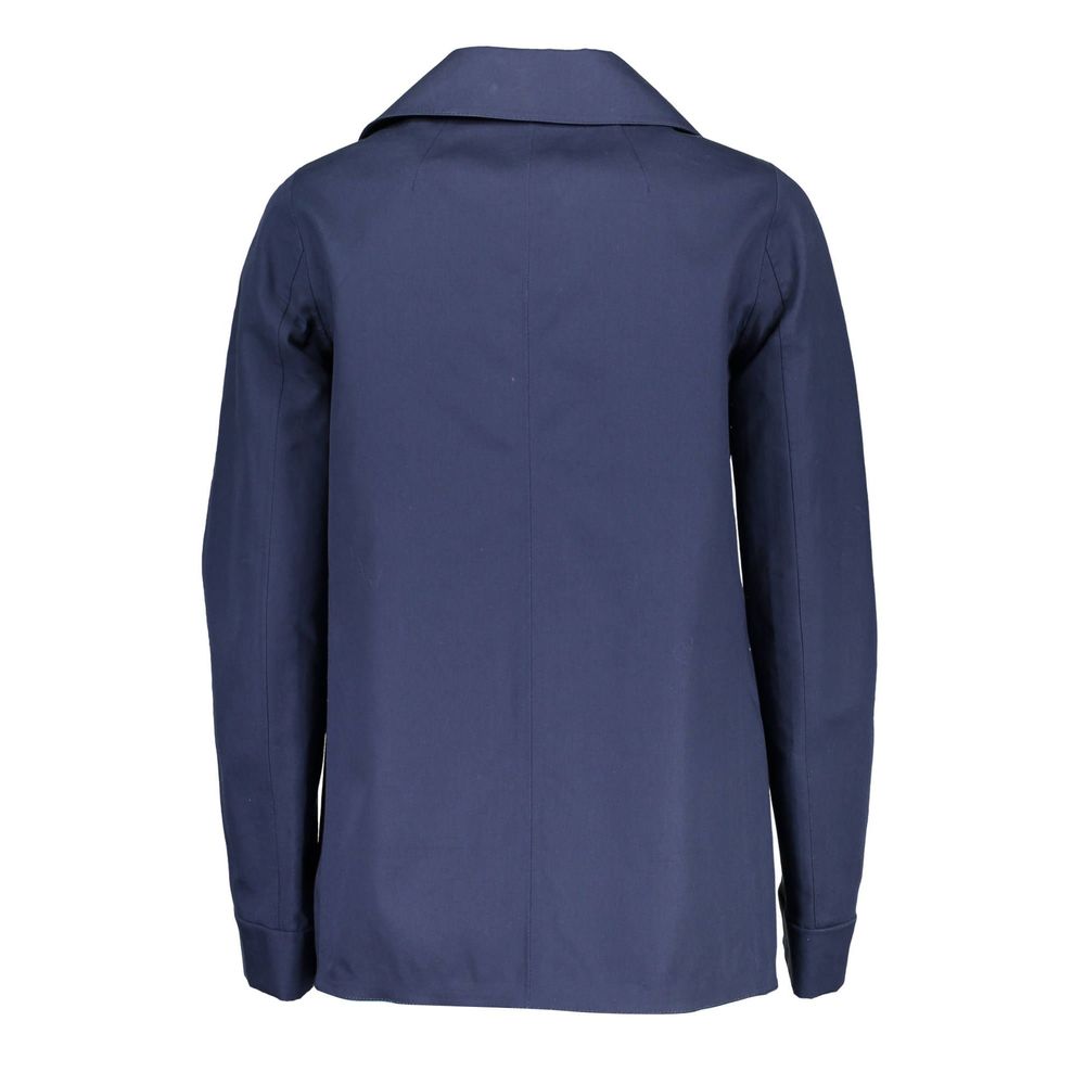 Gant Blue Cotton Women Jacket -   -  Gant.