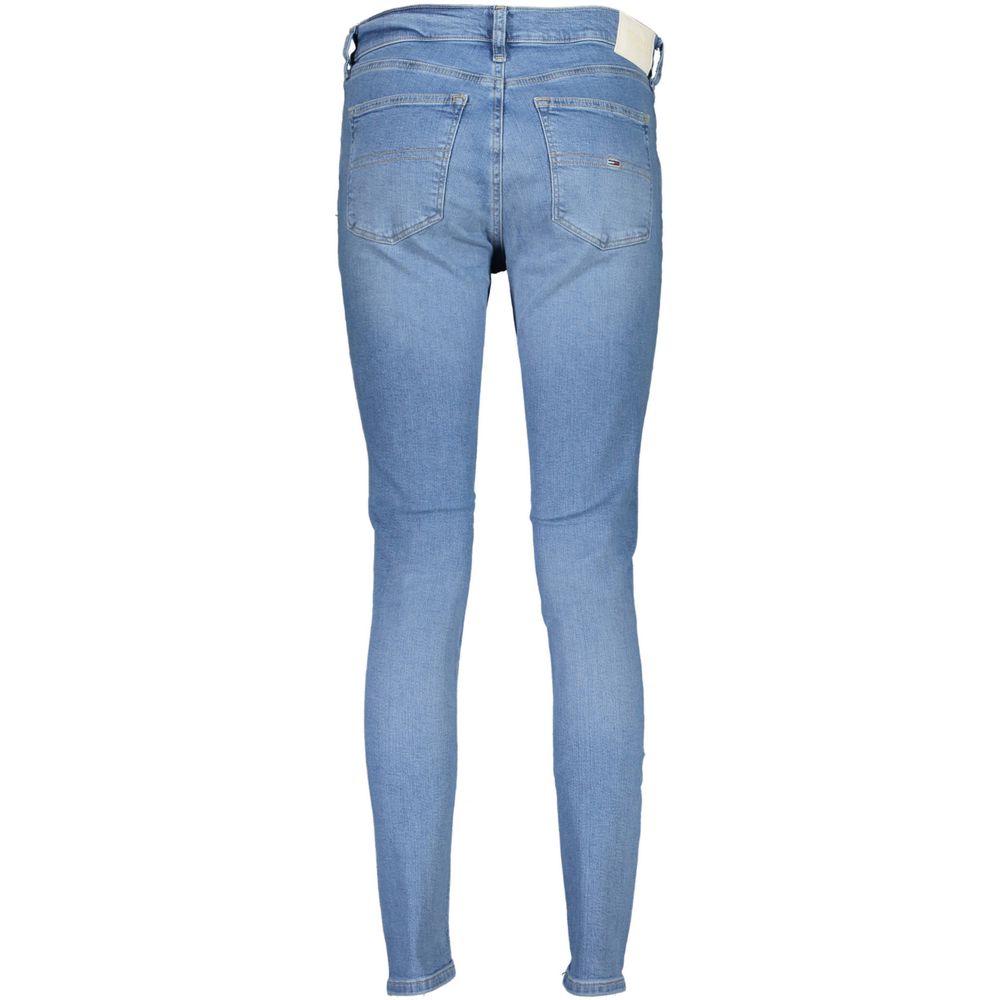 Tommy Hilfiger Light Blue Cotton Women Skinny Jean -   -  Tommy Hilfiger.