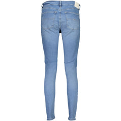 Tommy Hilfiger Light Blue Cotton Women Skinny Jean -   -  Tommy Hilfiger.